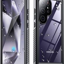 Galaxy S24 Ultra Case, Waterproof Built-in Screen Protector