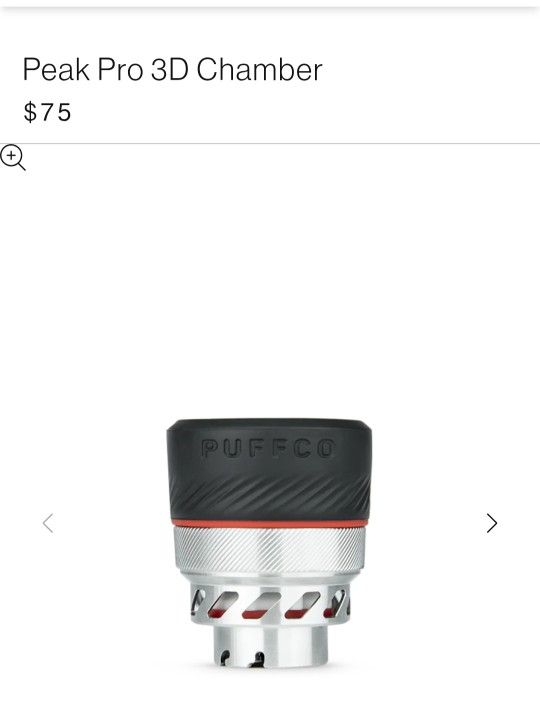 P u f f co Peak Pro 3D Chamber – Brand New