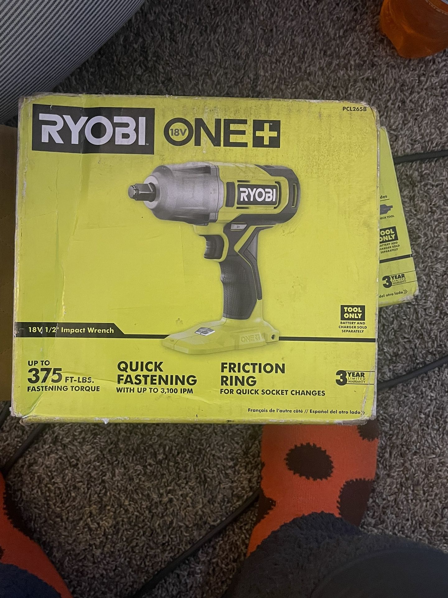 18v 1/2 Impact Wrench