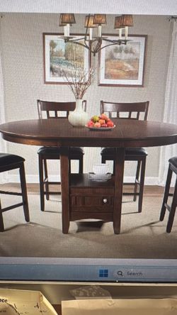 dinning table counter height