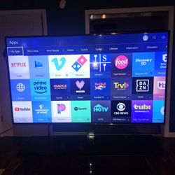 65” Samsung UHD Smart TV ( Tv Mount & Stand Included )