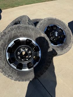 Ford f250 f350 tremmor wheels 18”