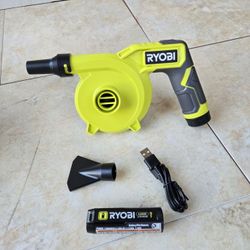 RYOBI USB Rechargeable High Volume Inflator