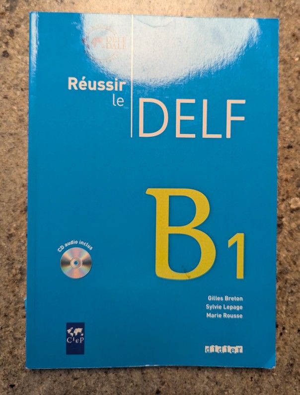 Libro Francés B1 / French Book B1 Level /
Reussir Le Delf B1