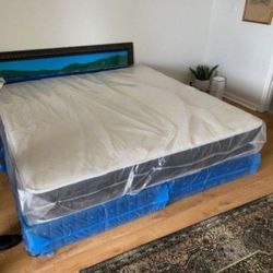 KING Size Mattress With Box Spring Set Colchones Nuevos KING Size 