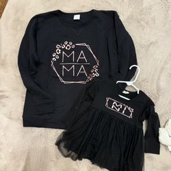 Mama Mini And grandma Matching Set 