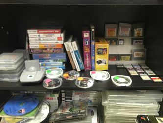 Nintendo 3ds, ds, gameboy, psp and sega game gear games