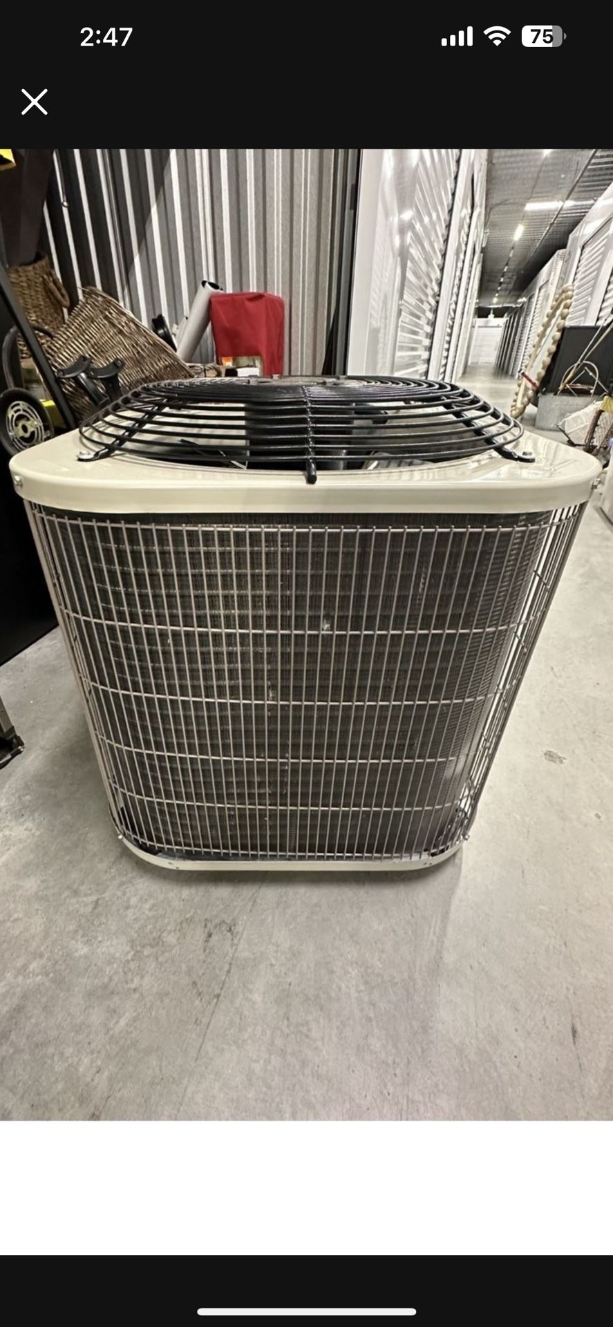 1.5 ton Ac Unit. Used For A Day ! New !