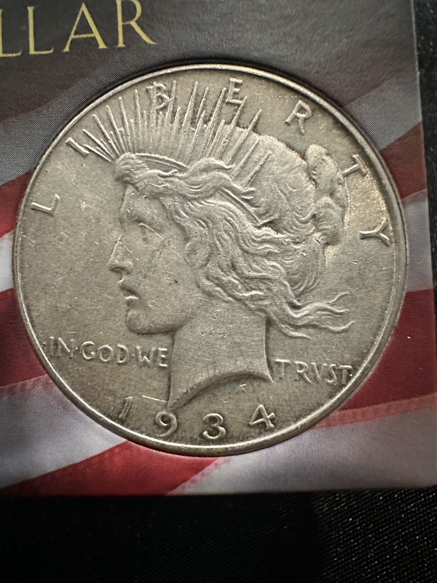1934 USA Morgan Dollar Toner
