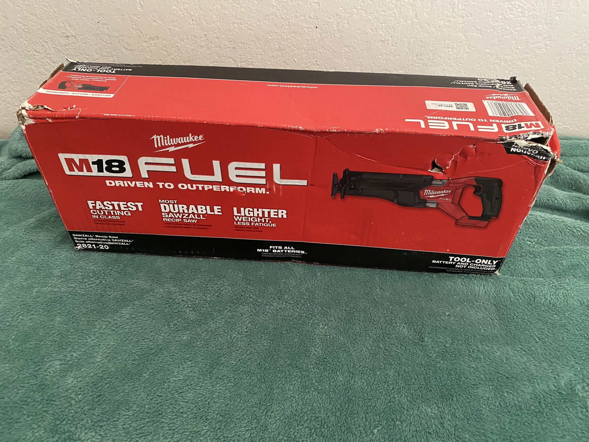 Sawzall Recip Saw Fuel