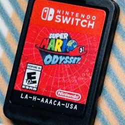 Mario Odyssey Switch Game Only Tested 
