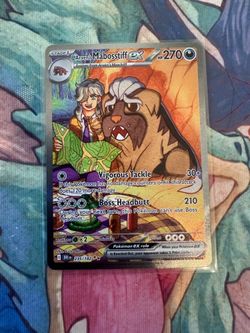Arven’s Mabosstiff EX Pokemon Destined Rivals