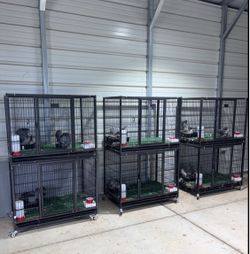 ❤️🐰 brand New Super Nice 6-Bunny Cages As In Pics🐰 *For Just Cages Only No Accessories.  
