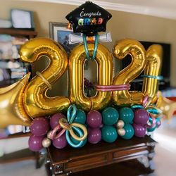 Graduation balloon Garland 