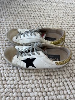 Golden Goose Superstar White Leather Sneakers