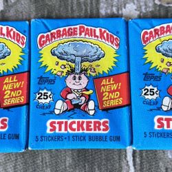 Garbage Pail Kids OS2 Second Series Sealed Wax Pack Topps 1985