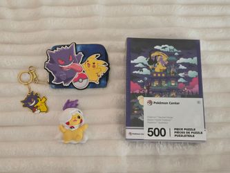 Ghost pokemon loungefly wallet pokemom center puzzle