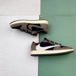 Jordan 1 Low Travs Scott Mocha