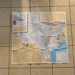 Large Texas Map