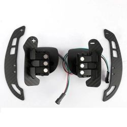 BRAND NEW 2015-2023 Dodge Charger Challenger Durango Real Carbon Fiber Replacement Magnetic Paddle Shifter