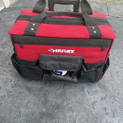 Husky 18 in.​ 18 Pocket Rolling Tool Bag