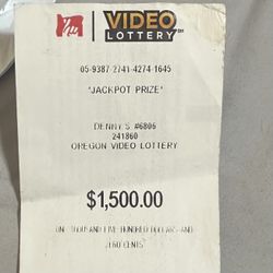 Lottery Jackpot Ticket Food At Discount 