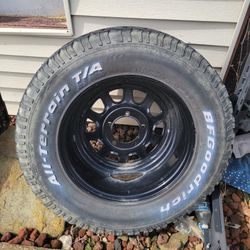 BFGoodrich tire.  LT 245 / 75R17
