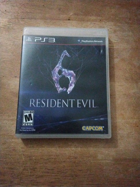 Ps3 Resident Evil 6