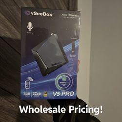 💥 vSeeBox V5 Pro 📺 TV STREAMING BOX 💥