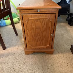 Small Wooden Side Table 