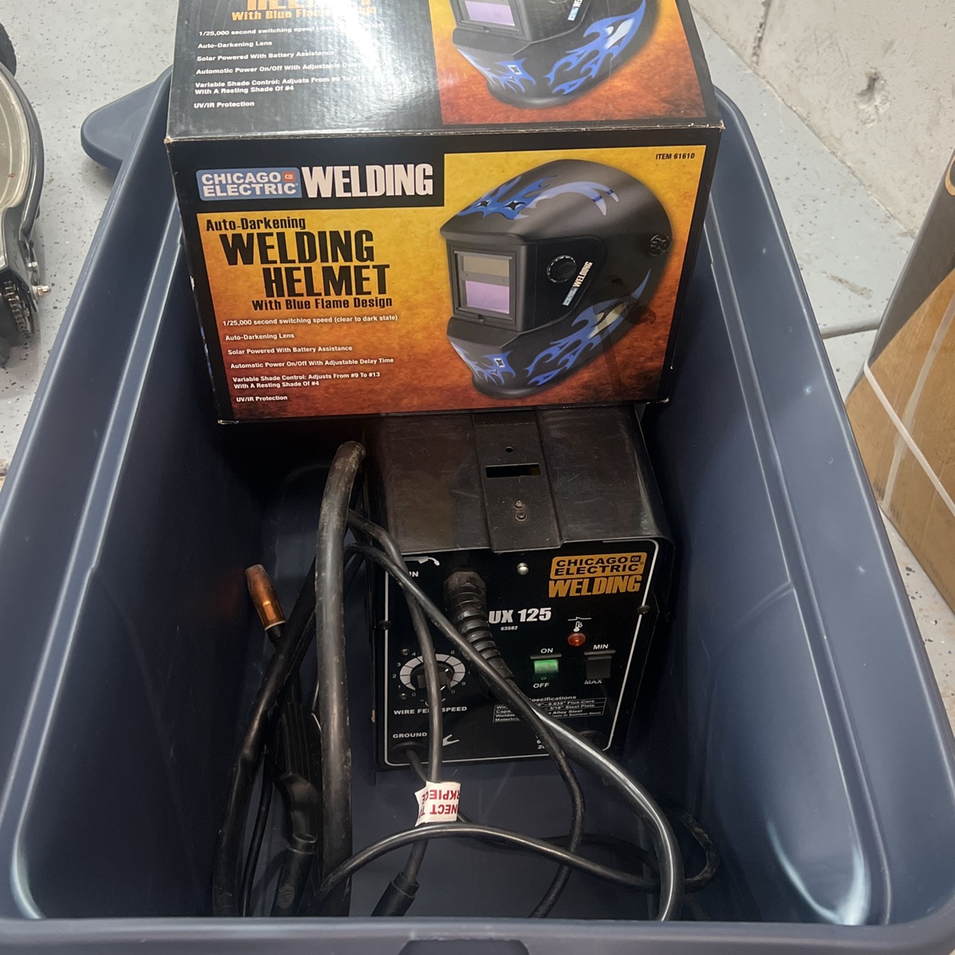 Flux Welder With Mask 