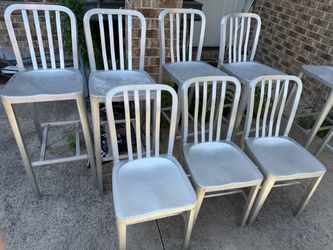 Aluminum Chairs and Bar Stools