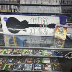 PlayStation 3 Guitar Hero Wireless New Sealed $130 Gamehogs 11am-7pm