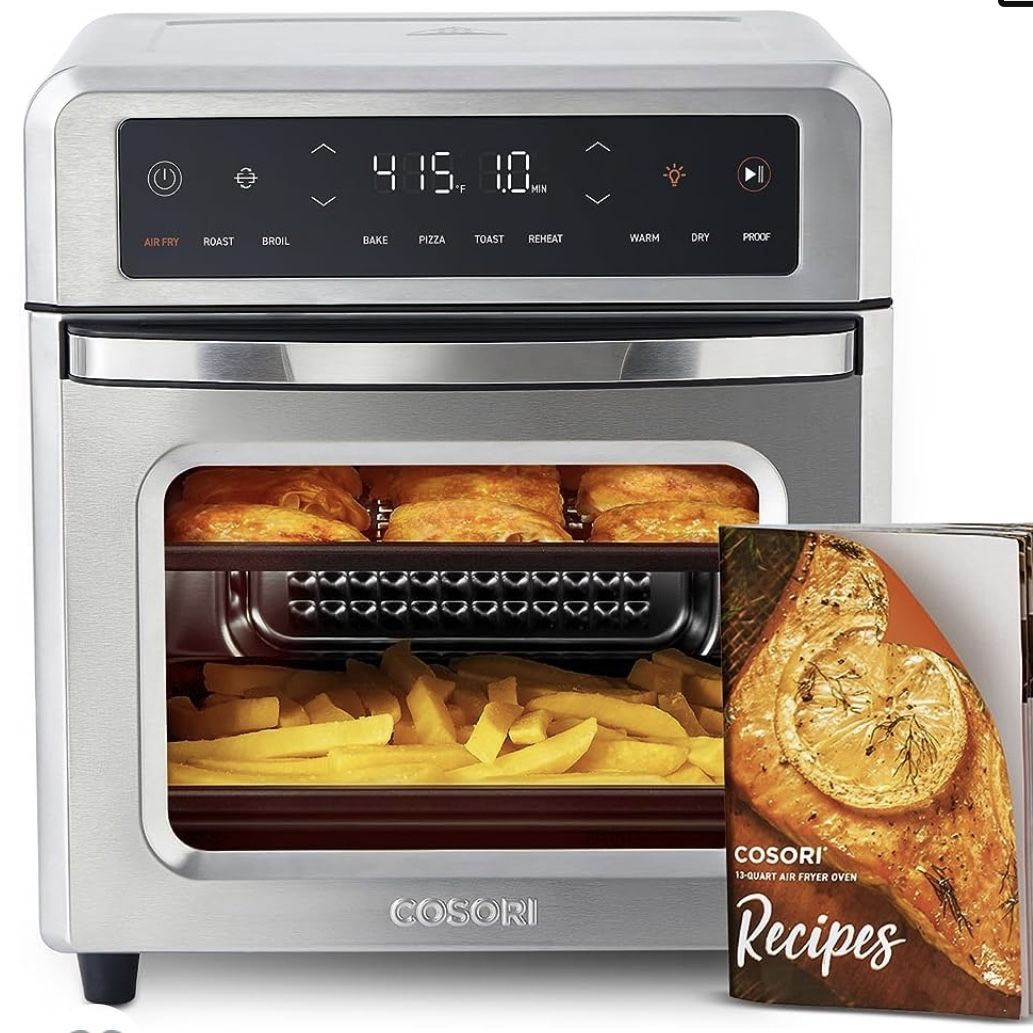 COSORI Air Fryer Toaster Oven, 13 Qt Airfryer Fits Pizza,,, 54 OFF