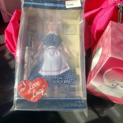I Love Lucy Barbie doll episode 45 sales  resistance  UnOpen Slight Wear To The Box $40 