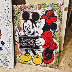 Mickey Mouse Painting 1 Of 1