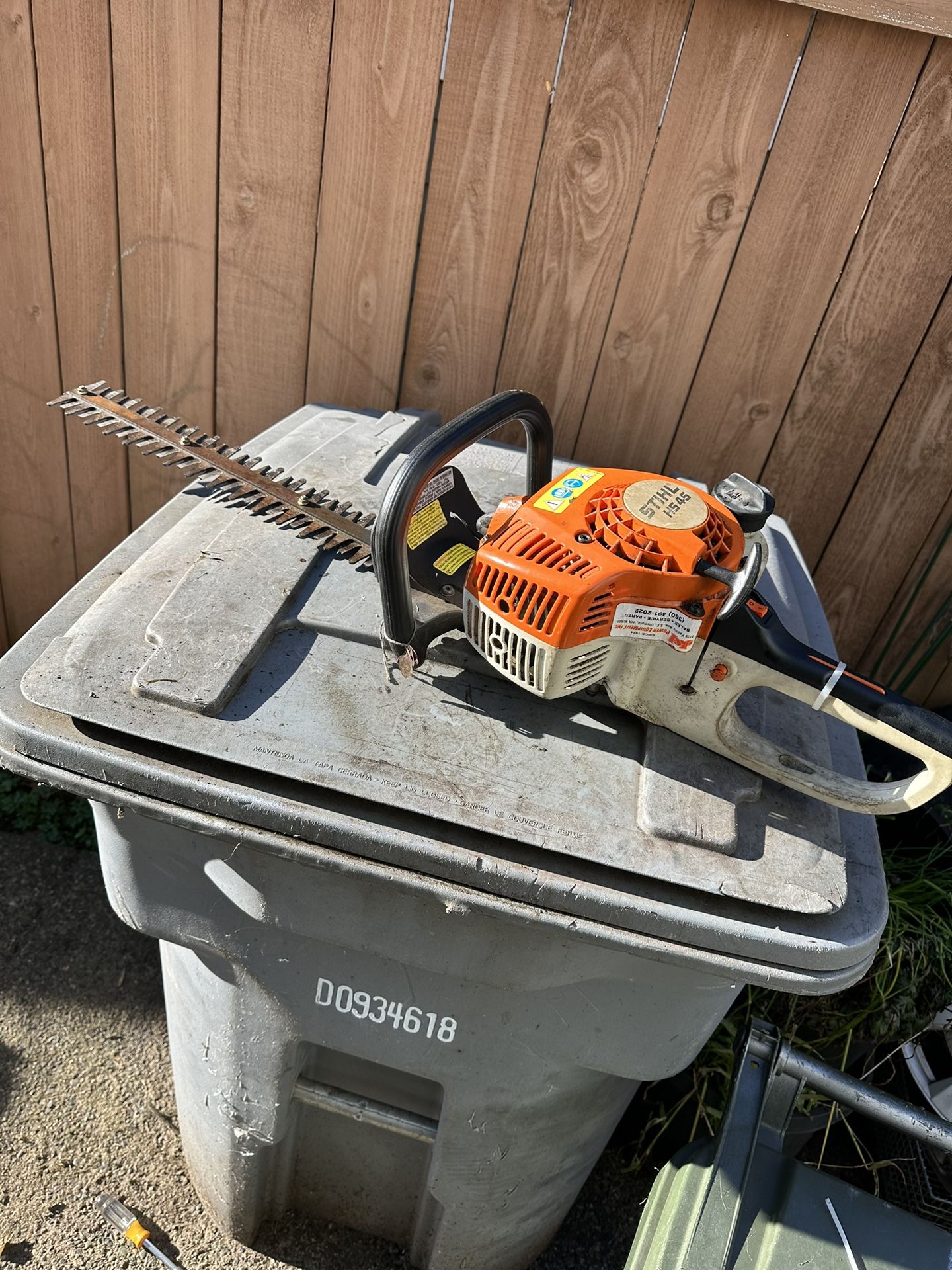 Stihl HS 45 Hedge Trimmer Runs Good for Sale in Renton, WA OfferUp