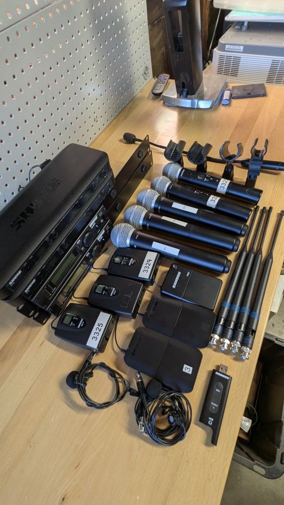 Shure Wireless Mic Setup