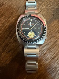 Vintage Seiko 5 Sports Speed-Timer 6139-6030 Chronograph April 1970 Proof Dial