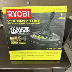12 in. 2,300 PSI Electric Pressure Washers Surface Cleaner
