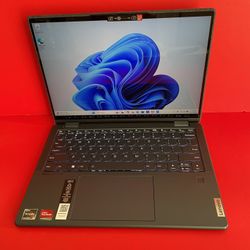 Lenovo Yoga 6 13” Touch Dolby Vision Atmos 2 in 1 laptop (2022 model) Ryzen 5 8GB 256GB 