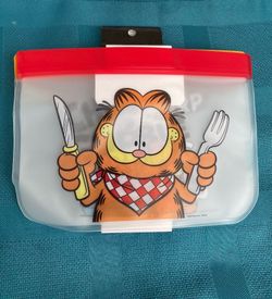 Garfield the Cat 2pk Reusable Snack Bags