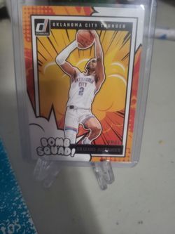 2024-25 Panini Donruss- Bomb Squad- Shai Gilgeous-Alexander 12 OKC Thunder

