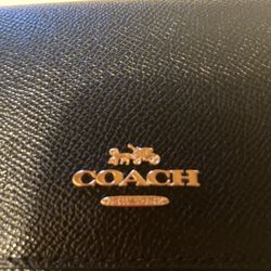 Coach Leather Wallet Make An Offer