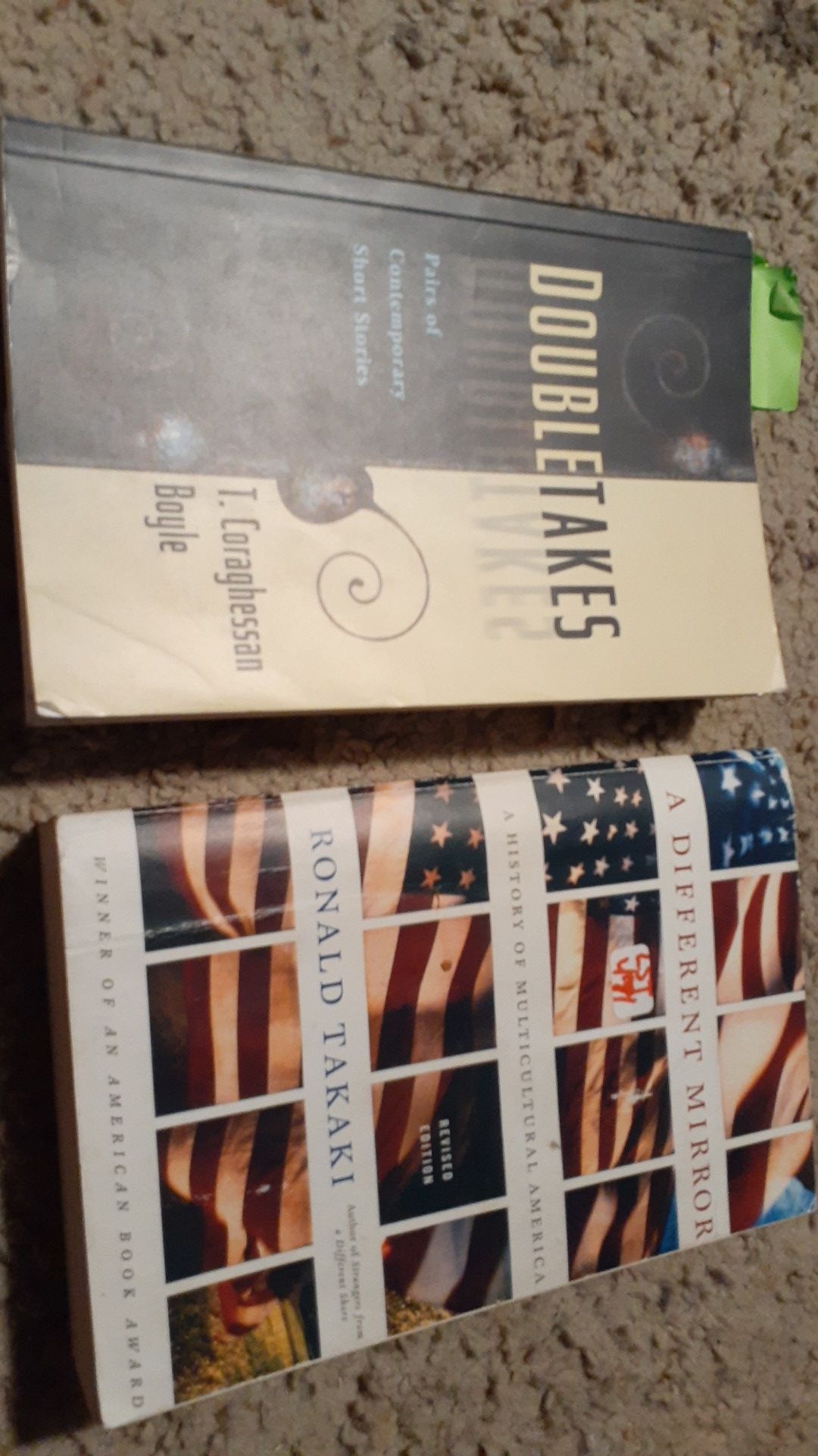 2 college text books. Subject American multicultural.