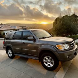 2003 Toyota Sequoia Limited Leather Seats 