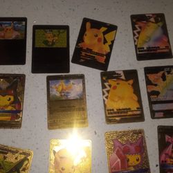 Pokemon Cards Gold