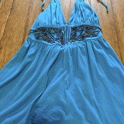 Vintage Victoria Secret Beaded Halter Top