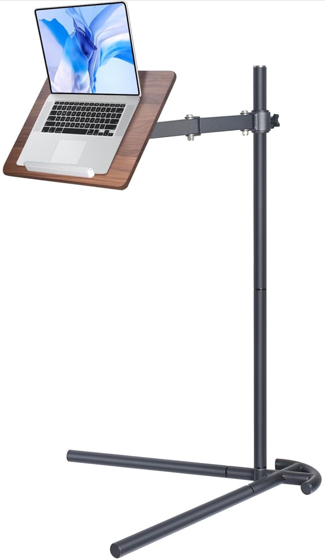 New-Laptop Stand for Couch, Height Adjustable Laptop Tray Tablet Book Stand for Reading in Bed, Compatible with Ipad Pro 12.9 Inch, Surface Laptop, Ip