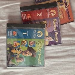 1997 McDonald's Walt Disney Records Vol 1,2 & 3